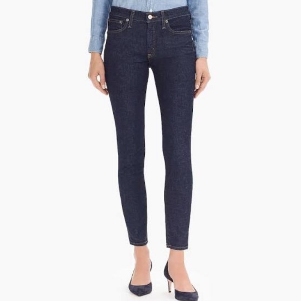 J. Crew toothpick stretch jeans size 30